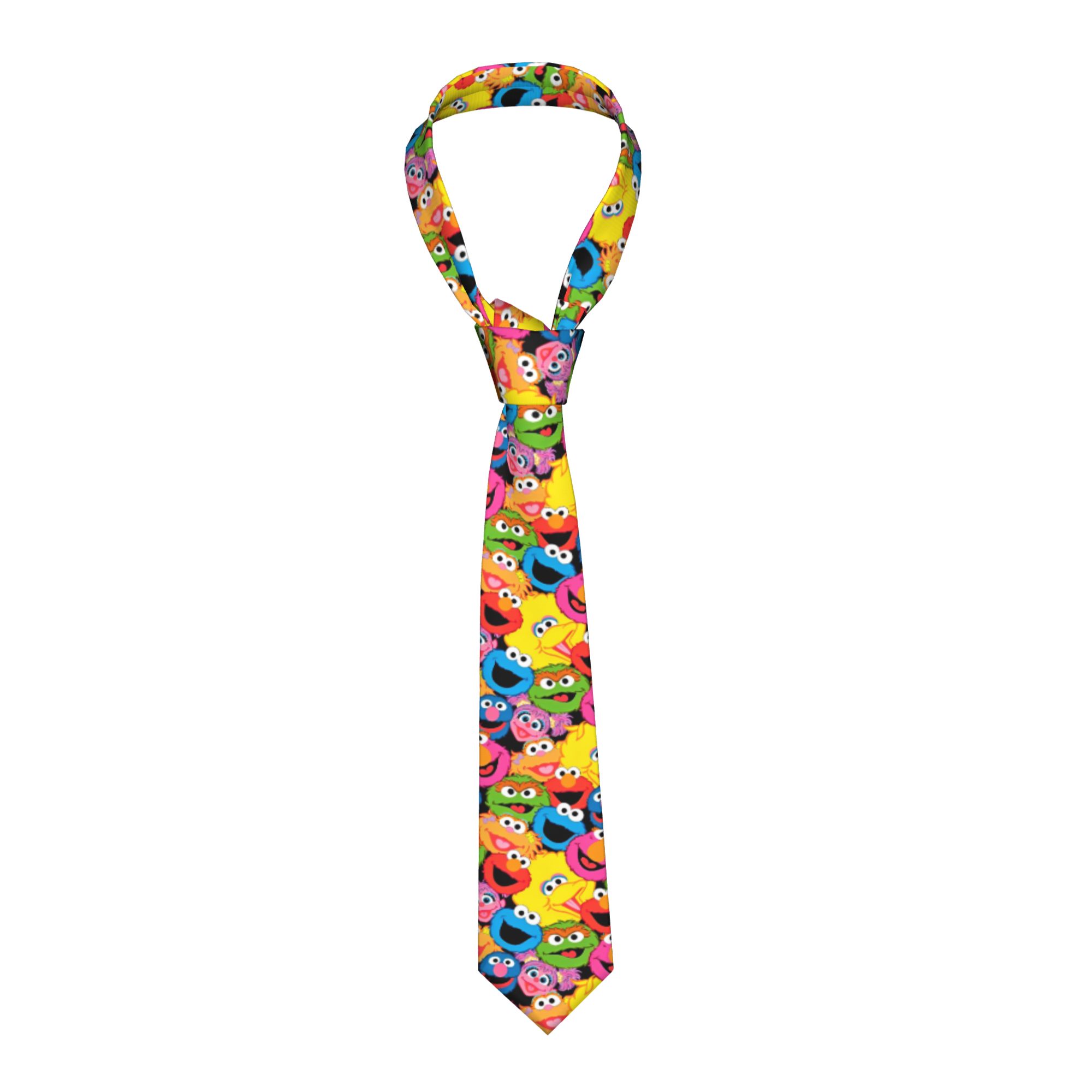 Men Accessories Wedding - ربطة عنق كوميدية بتصميم كرتوني من