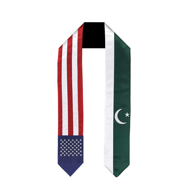 Men Accessories In Pakistan - 180*14 سنتيمتر الأمريكية باكستان العلم الوطني