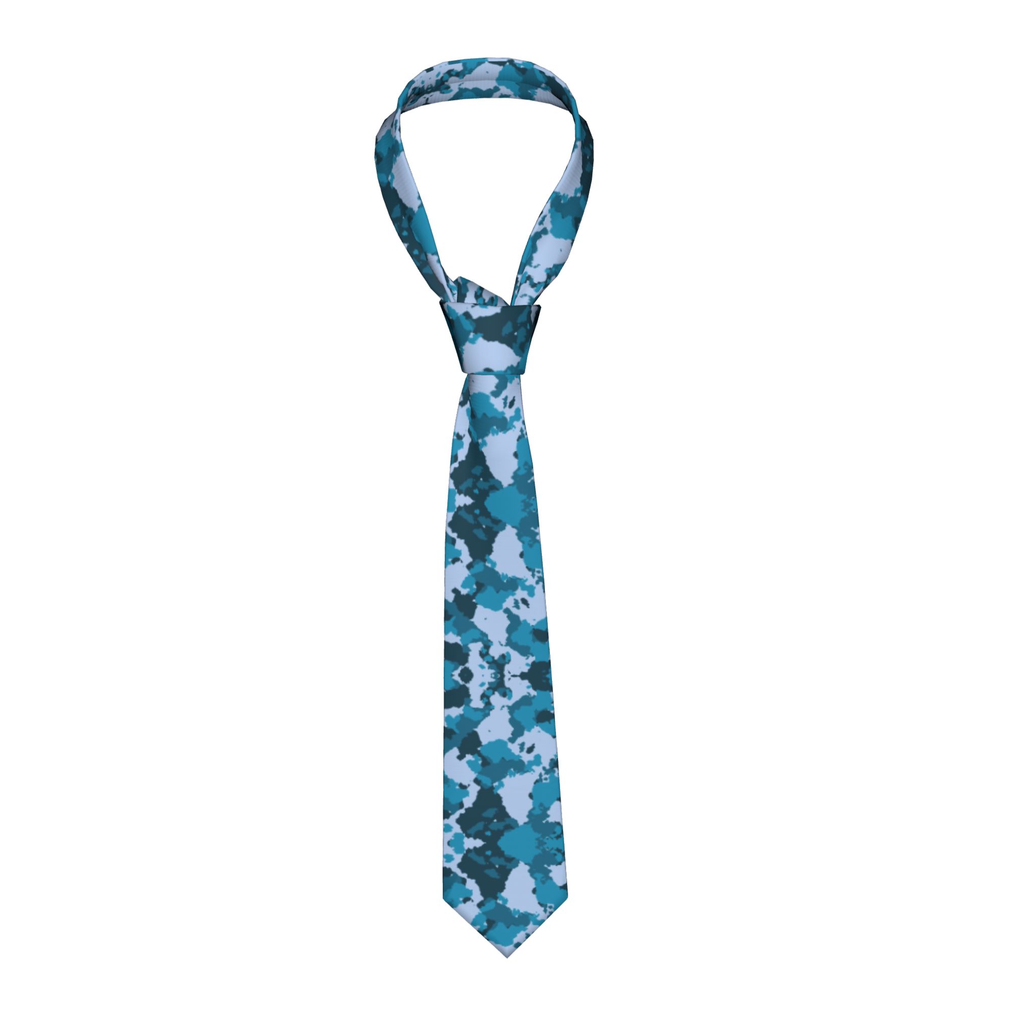 Men Accessories Wedding - ربطات عنق رجالية مموهة ضيقة من