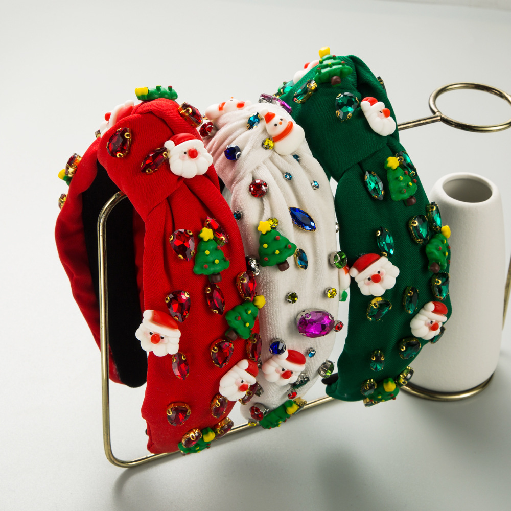 Men Accessories Wedding - عصابة رأس جديدة لعيد الميلاد مزينة