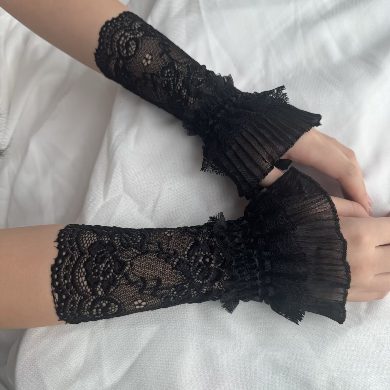 أغطية معصم مجوفة من الدانتيل ب - مراجعة Men Accessories Wedding وسعره