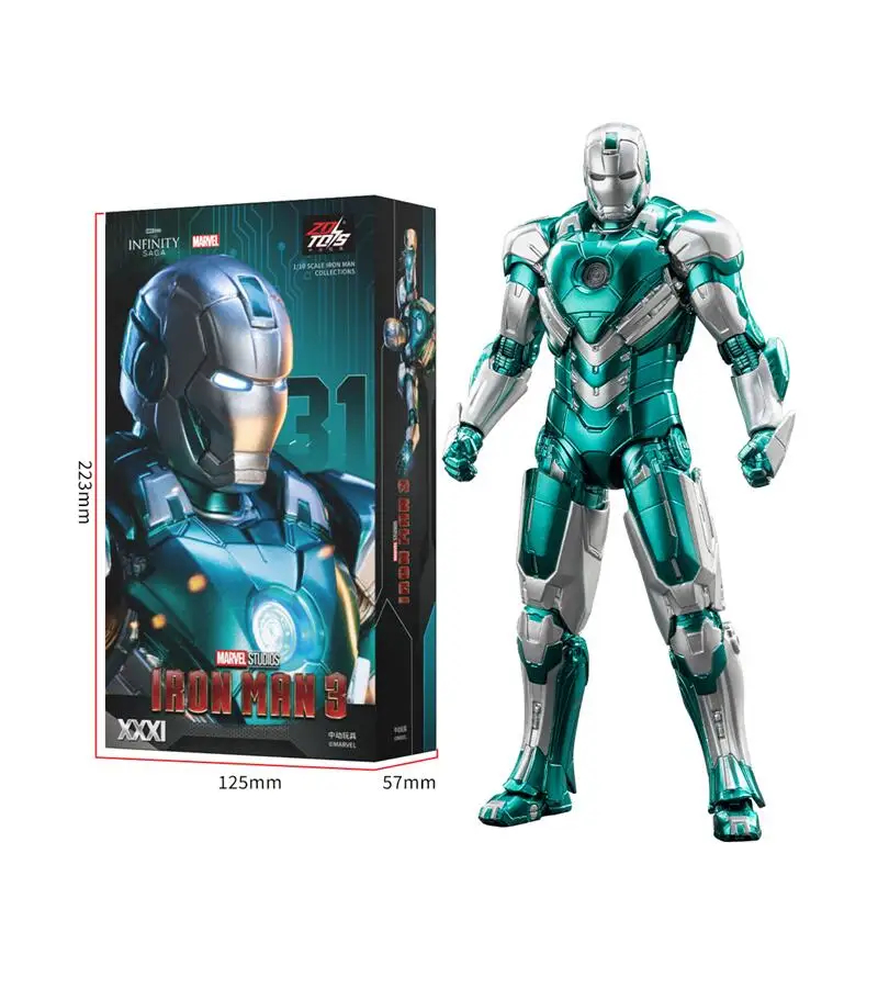 ZD Toys شخصيات أكشن أفنجرز آير - مراجعة Men Accessories Mk وسعره