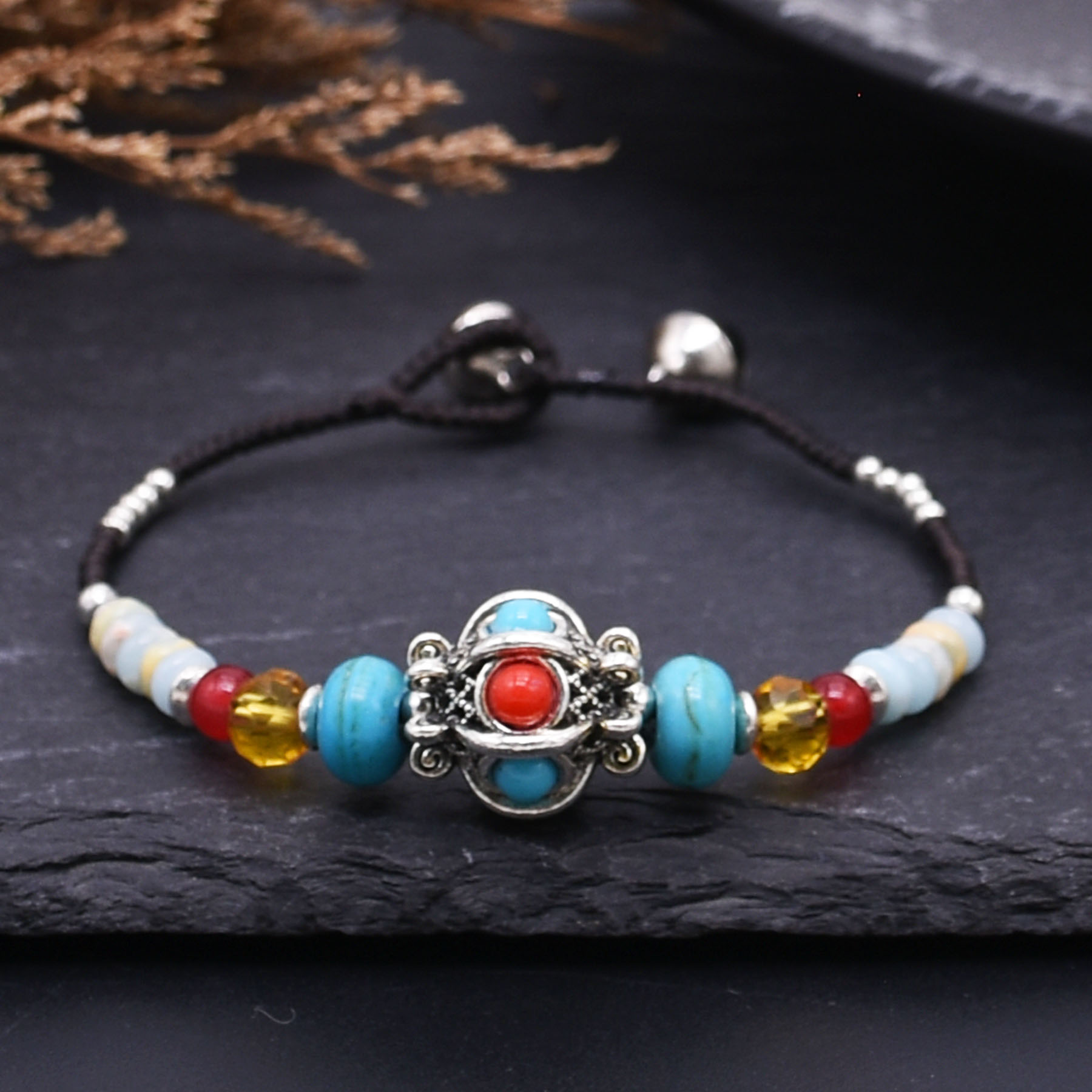 سوار تبتي مصنوع يدويًا من الحب - مراجعة Men Accessories Nepal وسعره