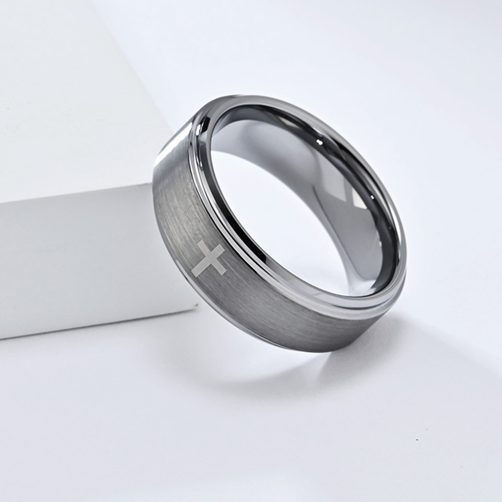 الرجعية التيتانيوم الصلب المسي - مراجعة Men Accessories Wedding وسعره