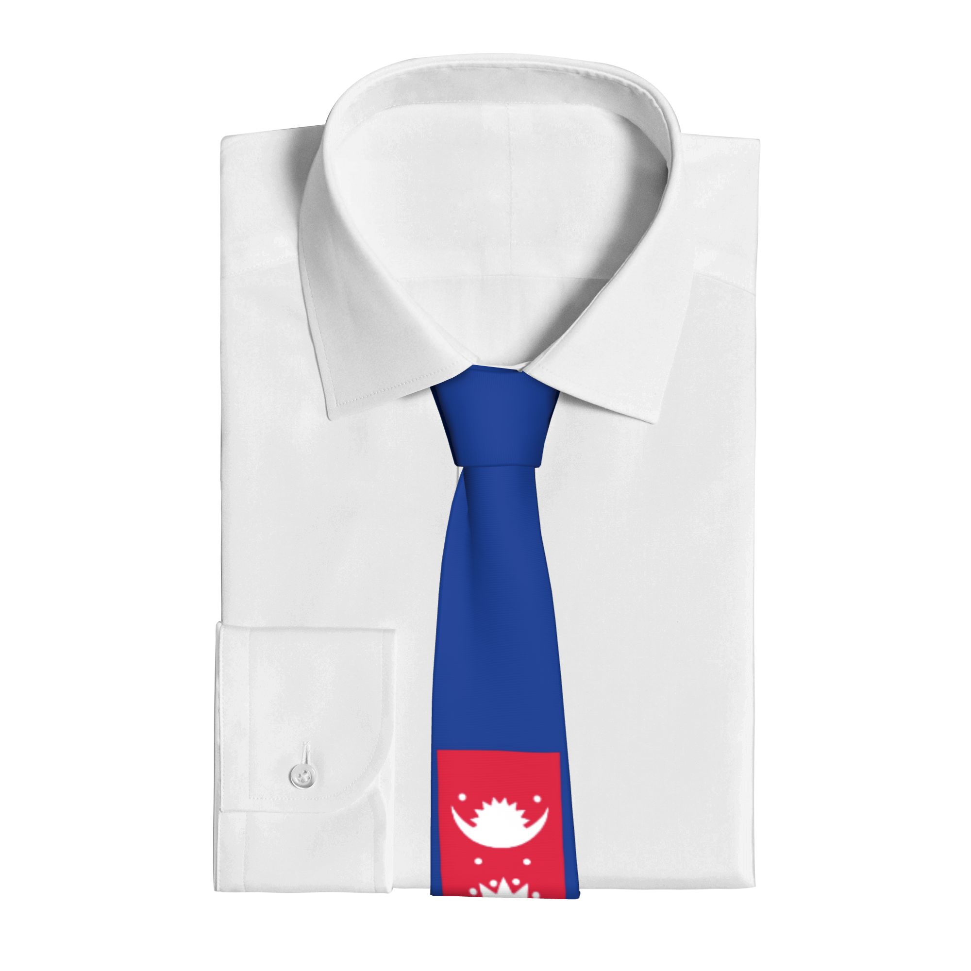 ربطة عنق بتصميم علم نيبال الوط - مراجعة Men Accessories Nepal وسعره