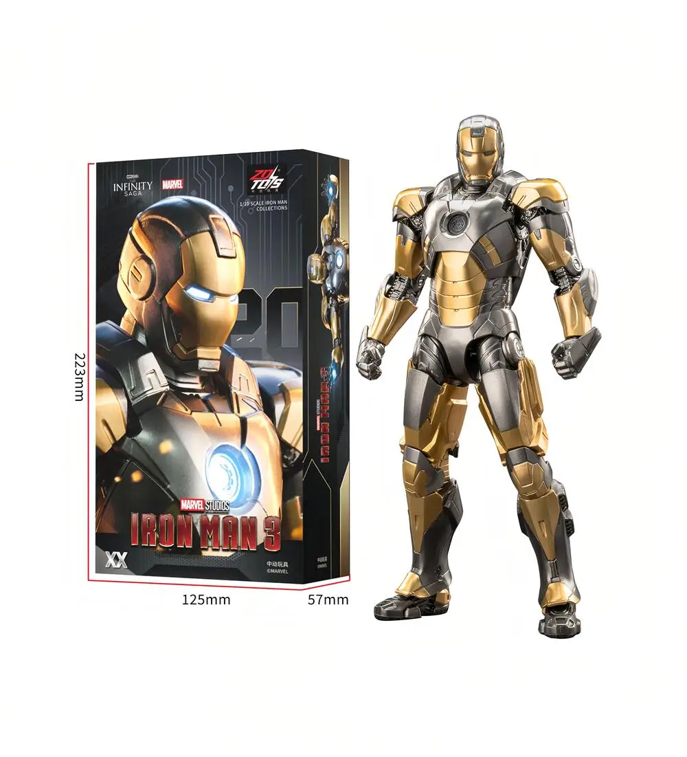 ZD Toys شخصيات أكشن أفنجرز آير - مراجعة Men Accessories Mk وسعره