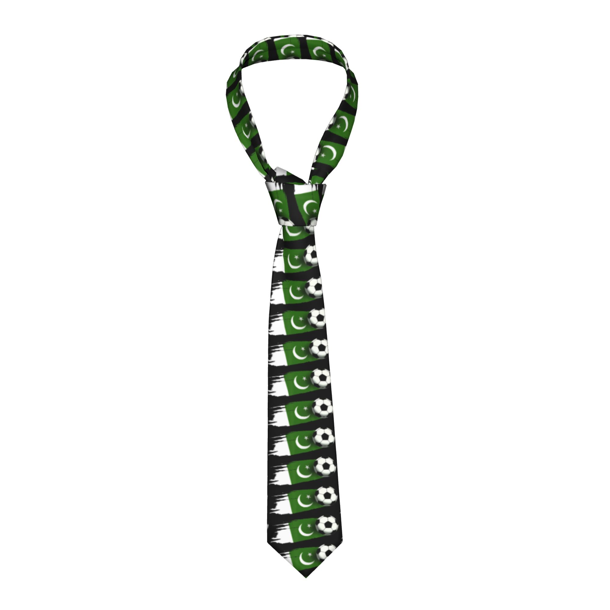 ربطة عنق رجالية بتصميم علم باك - مراجعة Men Accessories In Pakistan وسعره