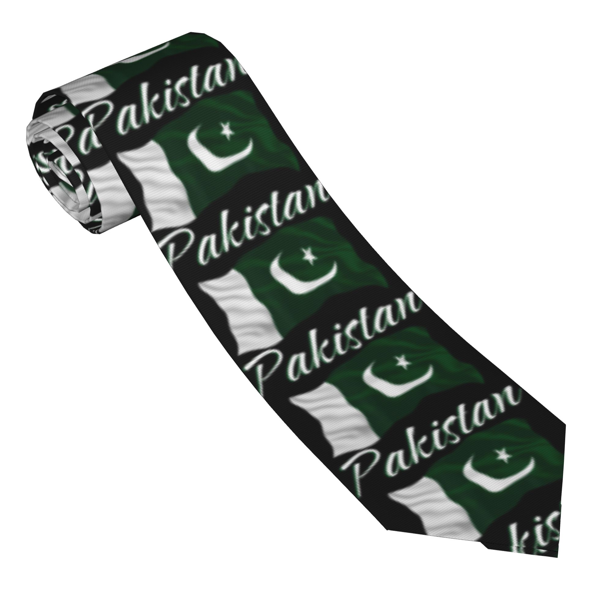 ربطة عنق رجالية بتصميم علم باك - مراجعة Men Accessories In Pakistan وسعره